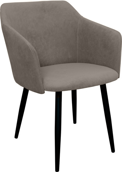 Изображение товара Стул Древпром ДП3-09 (катания смок/черный матовый)