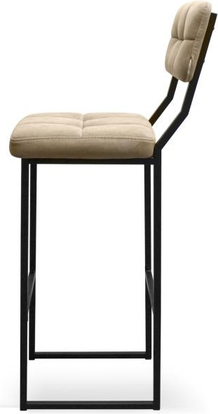 Изображение товара Стул барный Древпром Альто ДП2-27 (черный матовый/катания латте)