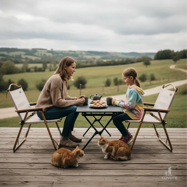 Изображение товара Комплект складной мебели Coyote HYK XZ-120/TOS KMT-L