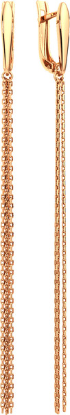 Изображение товара Серьги из розового золота ZORKA 300332.14K.R