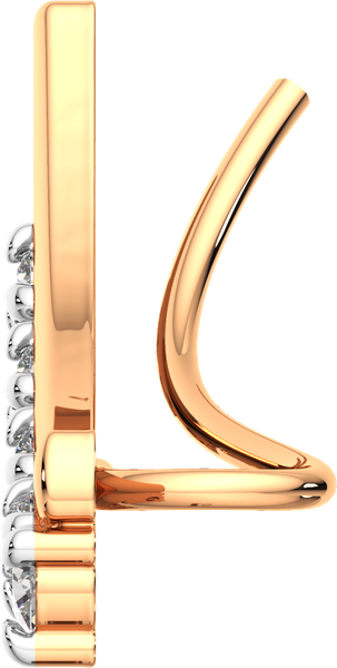 Изображение товара Серьги из розового золота ZORKA 3101306.14K.R.ZZ (с фианитами)