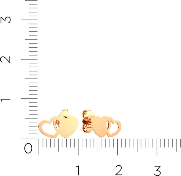 Изображение товара Серьги из розового золота ZORKA 3900158.14K.R.ZZ