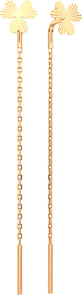 Изображение товара Серьги из розового золота ZORKA 3900176.14K.R.ZZ