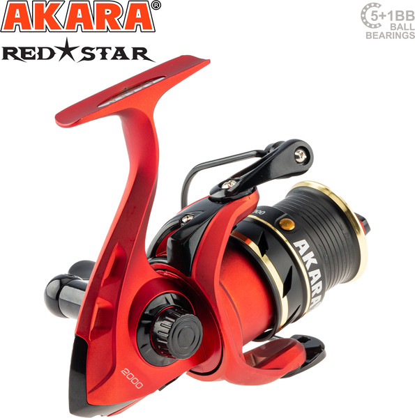 Изображение товара Катушка безынерционная Akara Red Star 2000 5+1bb / ARS2000-6