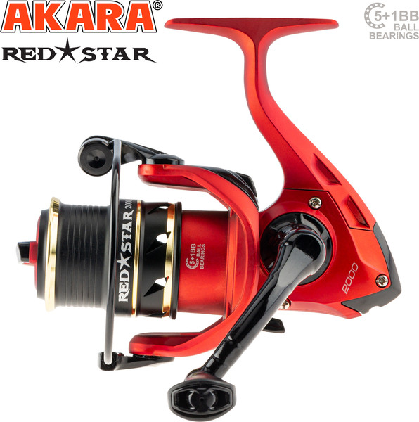 Изображение товара Катушка безынерционная Akara Red Star 3000 5+1bb / ARS3000-6