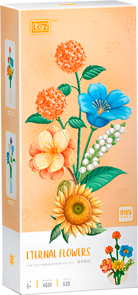 Изображение товара Микроконструктор LOZ Оранжевый букет / 4601_MK