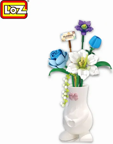 Изображение товара Микроконструктор LOZ Голубой букет / 4602_MK