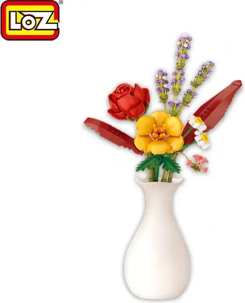 Изображение товара Микроконструктор LOZ Красно-желтый букет / 4603_MK