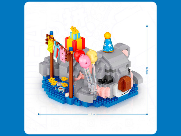 Изображение товара Микроконструктор LOZ День рождения Коалы / 8902_MK