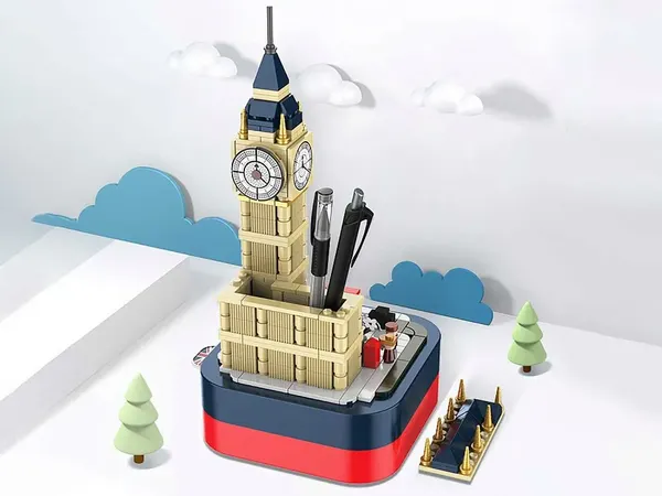 Изображение товара Конструктор Jaki Музыкальная шкатулка с Биг-Беном / JK1201