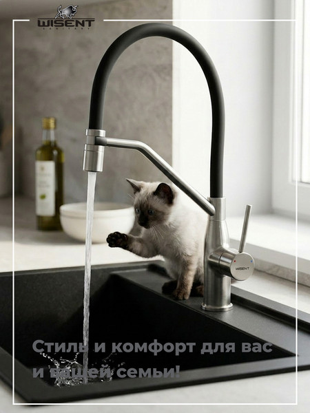 Изображение товара Смеситель Wisent WP4997A-2