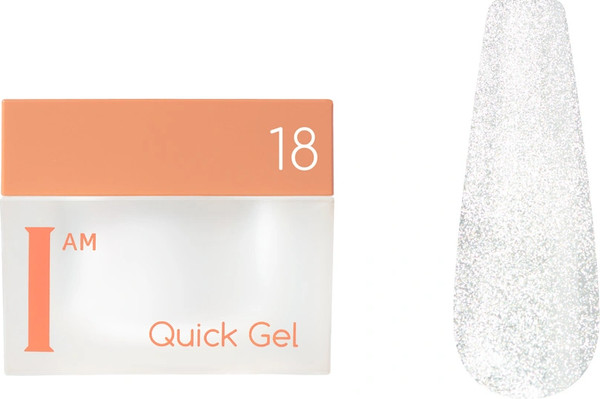 Изображение товара Моделирующий гель для ногтей I am Quick Gel тон 18 Cat eye (12мл)