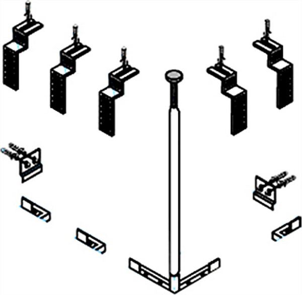 Изображение товара Ванна акриловая Cezares ECO-130-70-SET-3 (с экраном, с ножками, с комплектом креплений)