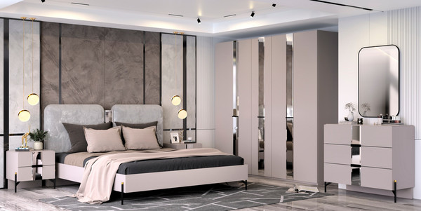 Изображение товара Прикроватная тумба Кастанье Дезире СК 004-07 (кашемир)