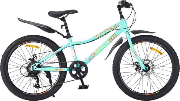 Изображение товара Велосипед Nialanti Bonnie 1.0MD 2026 (12, бирюзовый, разобранный, в коробке)