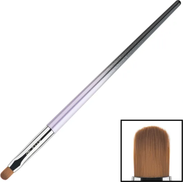 Изображение товара Кисть для маникюра IRISK для нанесения базы, гель-лака и геля укороченная