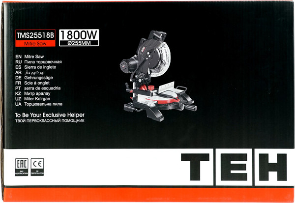 Изображение товара Торцовочная пила TEH TMS25518B