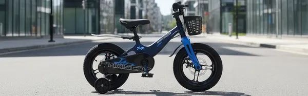 Изображение товара Детский велосипед Maxiscoo Jazz Pro 18 2026 / MSC-J1853P (черный матовый, разобранный, в коробке)