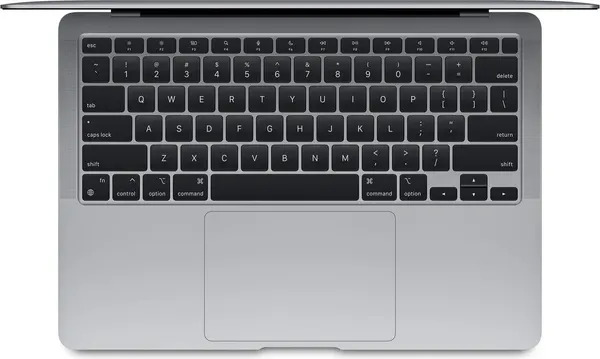 Изображение товара Ноутбук Apple MacBook Air 13" M1 2020 256GB MGN63 / A2337 (серый космос, с переходником)
