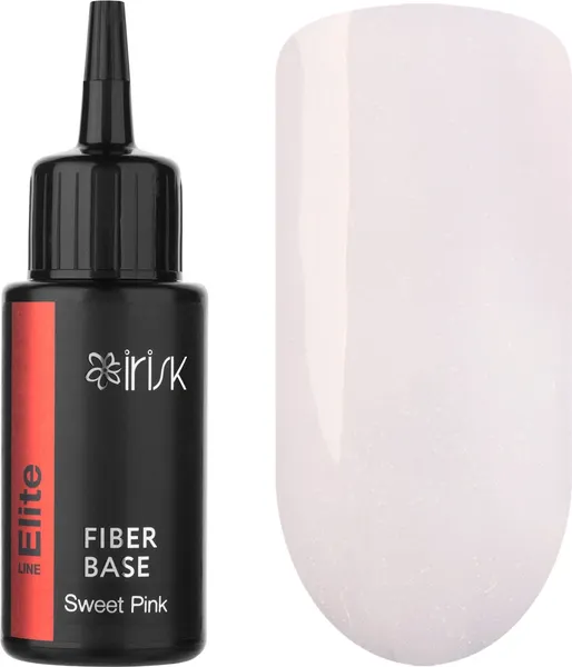 Изображение товара База для гель-лака IRISK Elite Fiber Base армирующая тон 03 Sweet Pink (50мл)