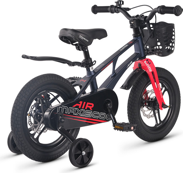 Изображение товара Детский велосипед Maxiscoo Air Pro 14 2026 / MSC-A1454P (черный матовый)