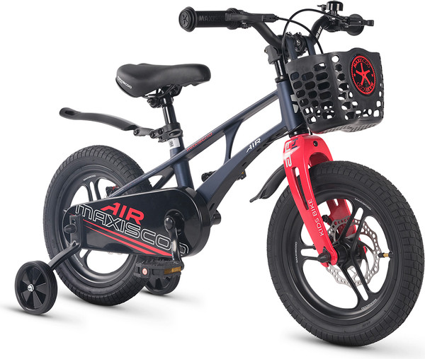 Изображение товара Детский велосипед Maxiscoo Air Pro 14 2026 / MSC-A1454P (черный матовый)