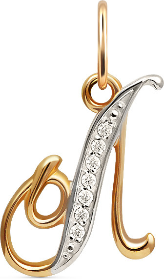 Изображение товара Подвеска из желтого золота Кристалл CJ38800226773 (с фианитом)