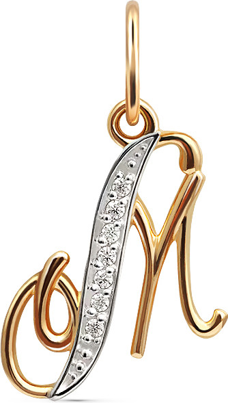 Изображение товара Подвеска из желтого золота Кристалл CJ37800226773 (с фианитом)