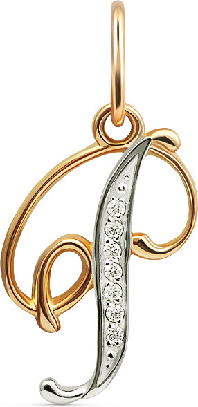 Изображение товара Подвеска из желтого золота Кристалл CJ37700226773 (с фианитом)