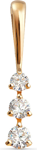 Изображение товара Подвеска из желтого золота Кристалл CJ55700226773 (с фианитом)