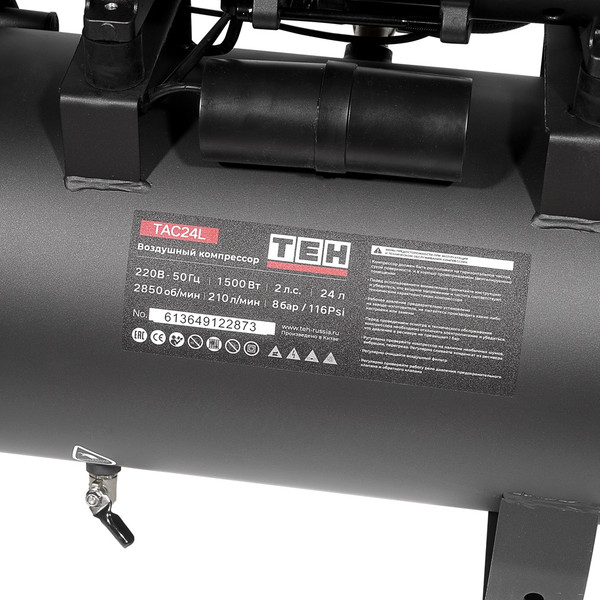 Изображение товара Воздушный компрессор TEH TAC24L