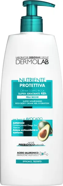 Изображение товара Крем для тела Deborah Milano DermoLab Super Nourishing Rich Body Cream 48h Dry Skin (400мл)