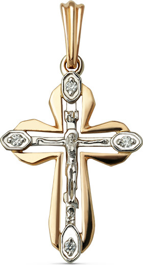 Изображение товара Подвеска из желтого золота Кристалл CL15300226773 (с фианитом)