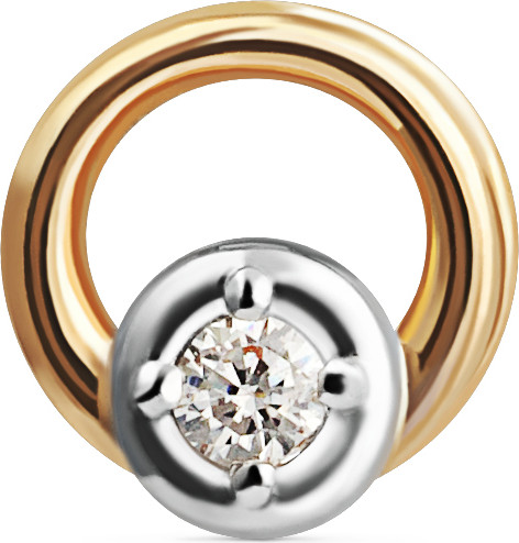 Изображение товара Подвеска из желтого золота Кристалл CK05800226773 (с фианитом)