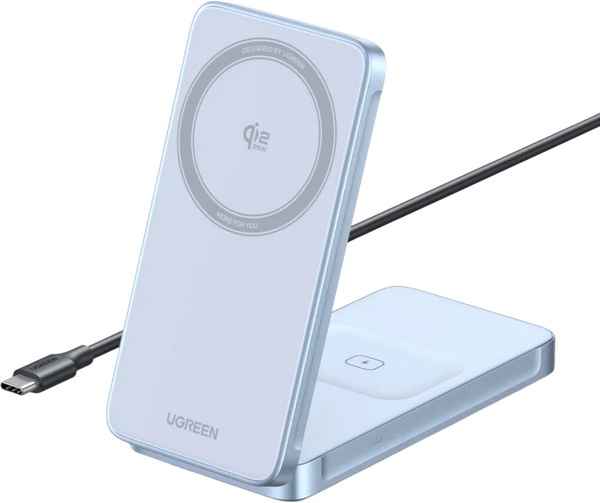 Изображение товара Зарядное устройство беспроводное Ugreen W756 / 55963 (голубой)