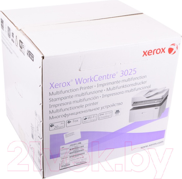 Изображение товара МФУ Xerox WorkCentre 3025NI