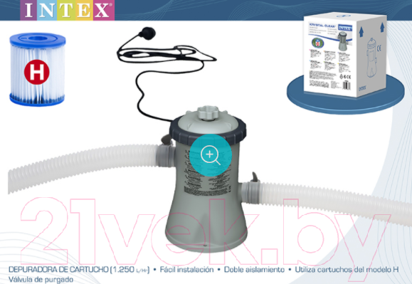 Изображение товара Фильтр-картридж тип H Intex 29007