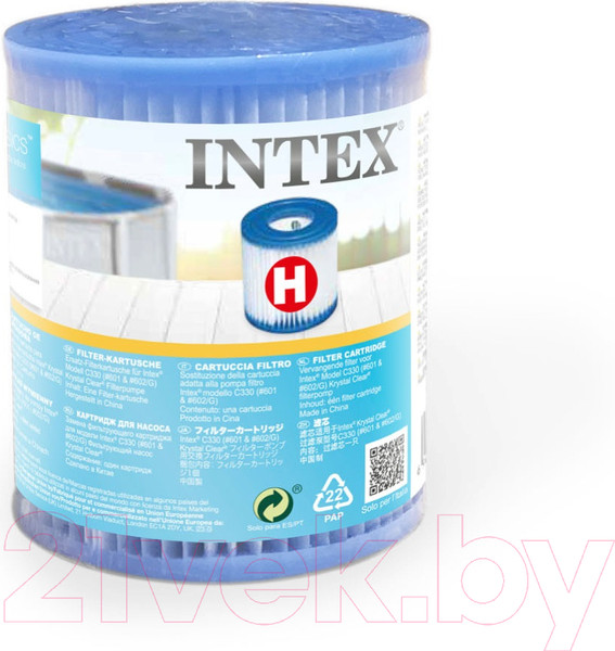 Изображение товара Фильтр-картридж тип H Intex 29007