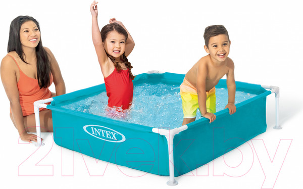 Изображение товара Каркасный бассейн Intex Mini Frame / 57173NP (122x122x30)