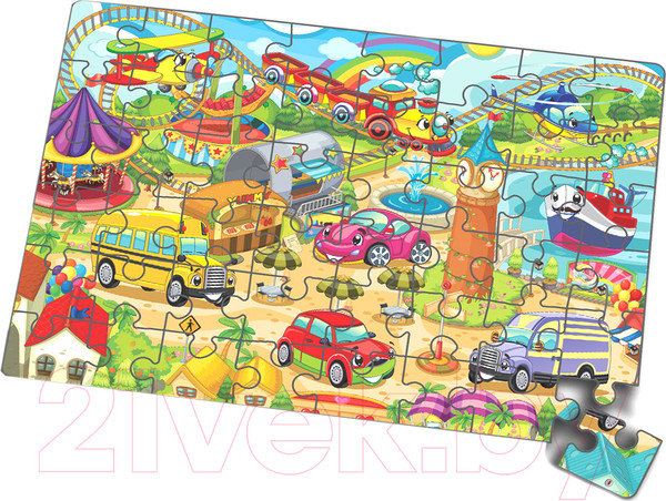 Изображение товара Пазл Topgame Гигант Тачки / 01406 (48эл)