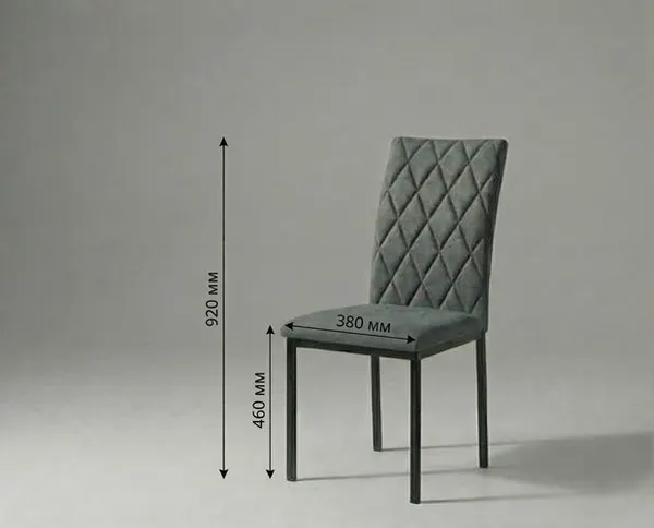 Изображение товара Стул Mio Tesoro Florencia (графит/черный)