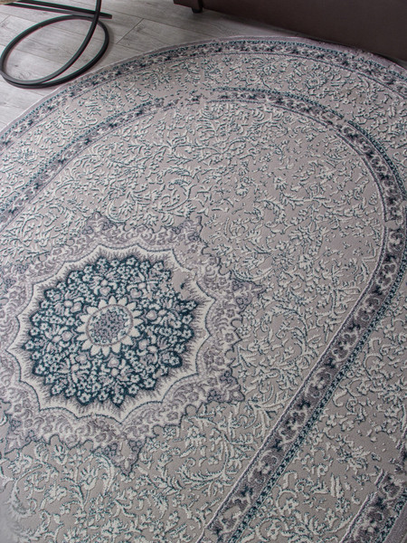 Изображение товара Ковер Merinos Palermo F294-OVAL-GRAY (2x4)