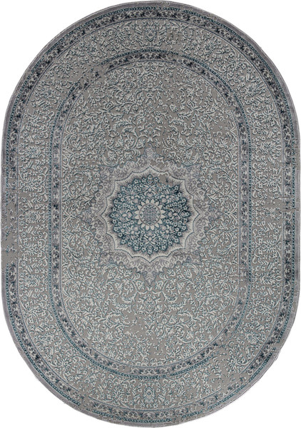 Изображение товара Ковер Merinos Palermo F294-OVAL-GRAY (2x4)