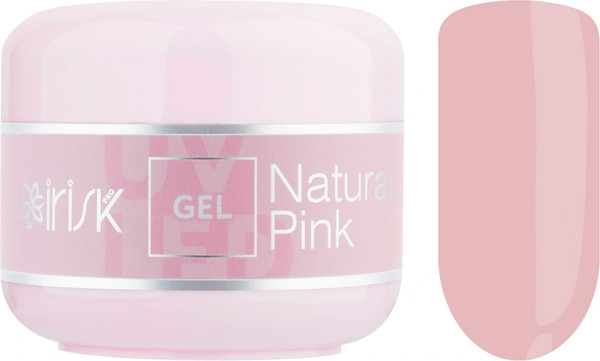 Моделирующий гель для ногтей IRISK ABC тон 02 Natural Pink (15мл)