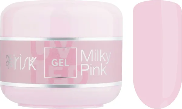 Моделирующий гель для ногтей IRISK ABC тон 04 Milky Pink (15мл)