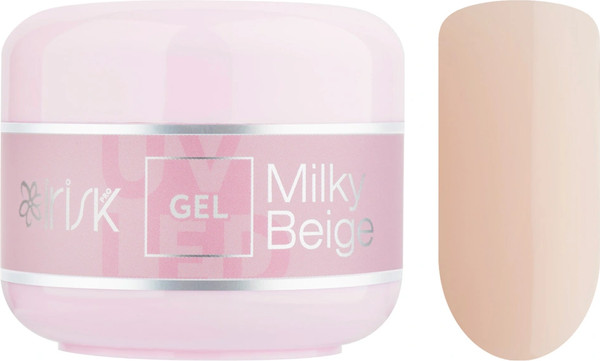 Моделирующий гель для ногтей IRISK ABC тон 09 Milky Beige (15мл)