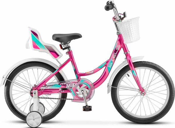 Изображение товара Детский велосипед STELS Magic 14 (9.5, розовый, разобранный, в коробке)
