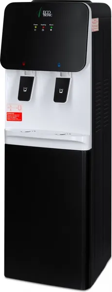 Изображение товара Кулер Ecotronic J1-LN (шкафчик 7л, черный/белый)