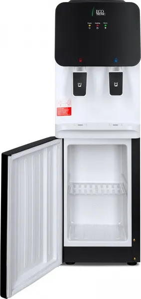 Изображение товара Кулер Ecotronic J1-LN (шкафчик 7л, черный/белый)