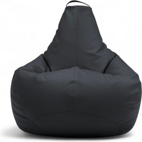 Изображение товара Бескаркасное кресло BeanBag Груша Царский / GVPK-160x110 (искусственная кожа 880 Dark Shadow)